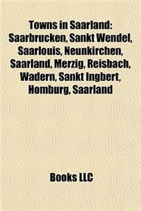 Towns in Saarland Towns in Saarland