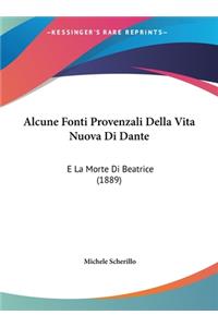 Alcune Fonti Provenzali Della Vita Nuova Di Dante