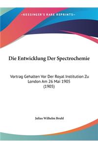 Die Entwicklung Der Spectrochemie