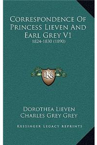 Correspondence of Princess Lieven and Earl Grey V1