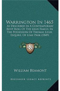 Warrington in 1465