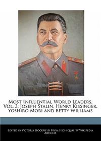 Most Influential World Leaders, Vol. 3