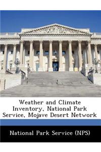Weather and Climate Inventory, National Park Service, Mojave Desert Network