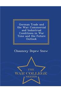 German Trade and the War