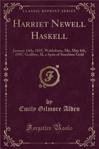Harriet Newell Haskell