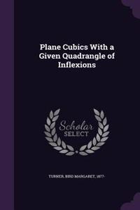 Plane Cubics With a Given Quadrangle of Inflexions