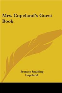 Mrs. Copeland's Guest Book