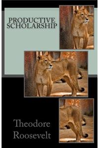 Productive Scholarship