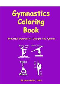 Gymnastics Coloring Book