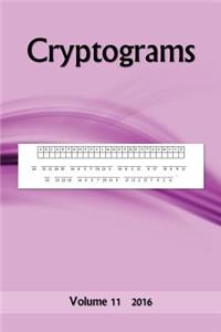 Cryptograms: Volume 11 2016