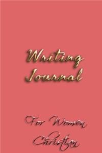 Writing Journal For Women Christian