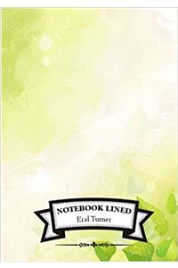 Lined Notebook - Green: Notebook Journal Diary, 110 Lined Pages, 7 X 10