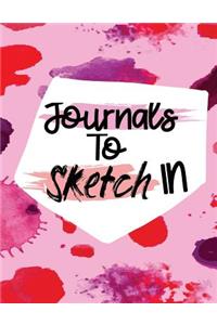 Journals To Sketch In