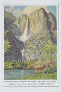 Vintage Journal Yosemite Falls, California
