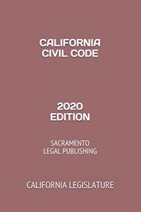 California Civil Code 2020 Edition