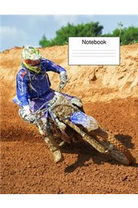 Motorcross Track Notebook