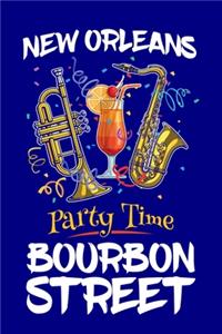 New Orleans Party Time Bourbon Street