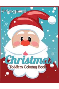 Magical Christmas Toddlers Coloring Book