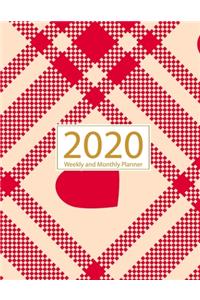 2020 Academic Planner Weekly And Monthly