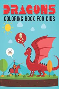 Dragons Coloring Book for Kids