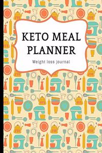 KETO MEAL PLANNER Weight loss journal