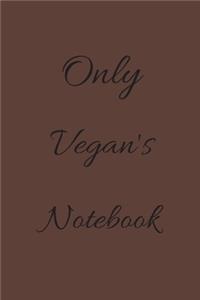 Only Vegan's Notebook