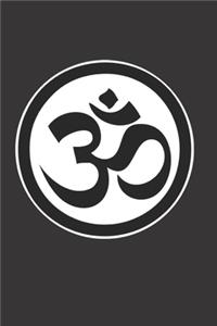 Om Yoga Notebook Dairy Exercise Tracker