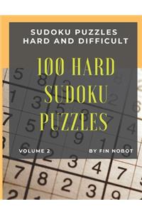 100 Hard Sudoku Puzzles (Volume 2)