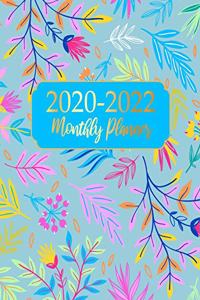 2020-2022 Monthly Planner: Garden Cover Business Planners Five Year Journal 36 Months Calendar Agenda Schedule Organizer January 2020 to December 20222 With Federal Holidays A