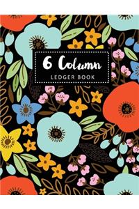 6 Column Ledger Book