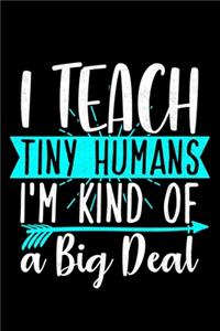 I Teach Tiny Humans I'm Kind Of A Big Deal