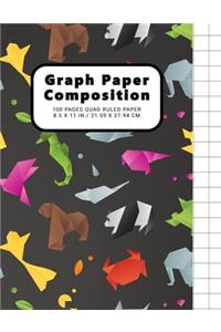 Graph Paper Composition Notebook