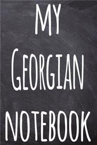 My Georgian Notebook