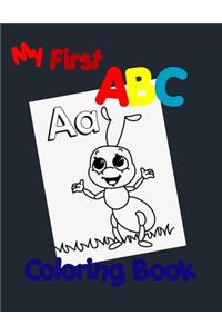 My First ABC Coloring Book
