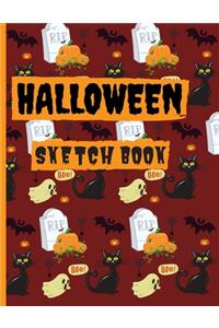 Halloween Sketch Book