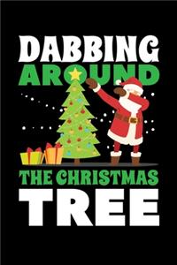 Dabbing Around the Christmas tree