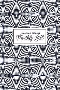Monthly Bill Planner and Organizer