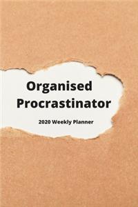 Organised Procrastinator Weekly planner 2020