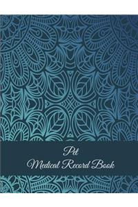 Pet Medical Record Book