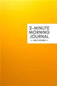 2-Minute Morning Journal