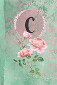 Personalized Monogrammed Letter C Journal