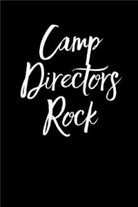 Camp Directors Rock