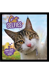 Cat Selfies 2020 Square Wall Calendar