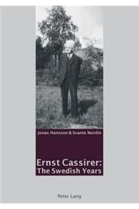 Ernst Cassirer: The Swedish Years: The Swedish Years