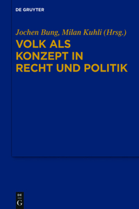 Volk ALS Konzept in Recht Und Politik