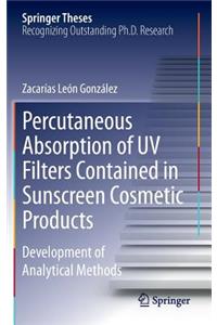 Percutaneous Absorption of UV Filters Contained in Sunscreen Cosmetic Products