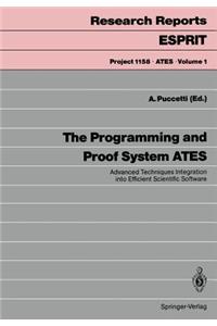Programming and Proof System Ates