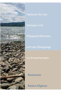 Faktoren für das Gelingen von Pflegeverhältnissen und des Übergangs ins Erwachsensein