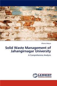 Solid Waste Management of Jahangirnagar University