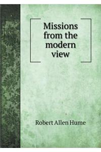 Missions from the Modern View